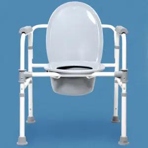 노인이동식변기 의자 DS-115 성인양변기 환자좌변기 실내 접이식 노인용 간이화장실 환자용