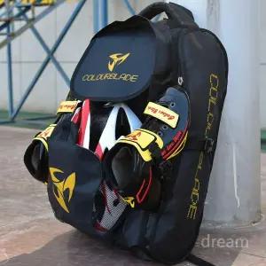 레이싱인라인가방 신발 보관 롤러 배낭 헬멧