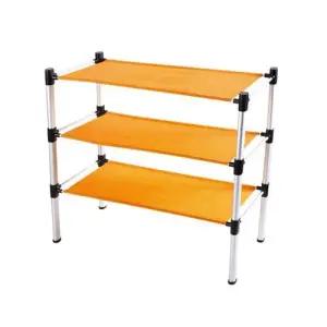 다용도 3단 수납 선반 1P 캠핑 베란다 신발 정리대 WECD174