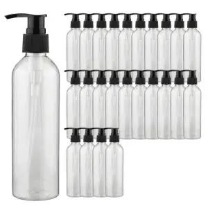 블랙캡 디스펜서 투명 250ml 25개 플라스틱 공병 소분 WECD3CC