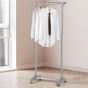 미니행거 1005호 이동식옷걸이 낮은틈새 1단소형 작은 WECD7CE