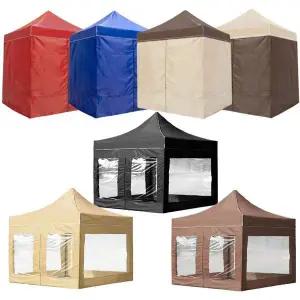 DZB 캐노피 천막 3X6 풀세트 포장마차 캠핑 행사천막 몽골텐트