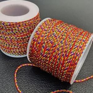 만들기 오색실 절 팔찌 칠석 염주 꼬임 매듭 끈 재료 불교용품