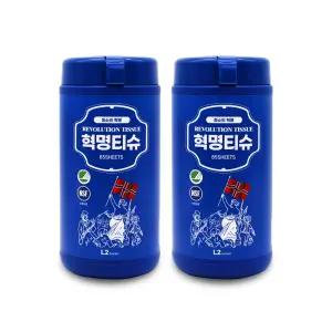 데일리아이디어 레볼루션 혁명티슈 85매 X 2통 I