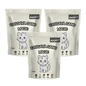 메디펫 고양이모래 매직 카사바모래