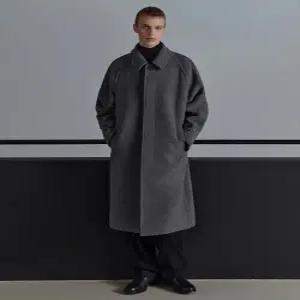 [매장정품]  musinsastandard 캐시미어 블렌드 오버사이즈 발마칸 코트 미디엄 그레이