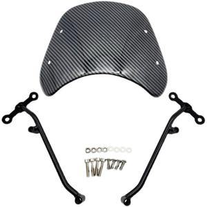 모토 V7 숏 윈드 투명 스크린