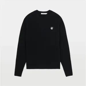 메종키츠네 폭스헤드 패치 남녀공용 니트 JM00516KT1006 P199