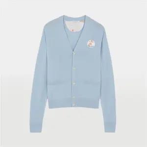 메종키츠네 올림피아 르탕 플라워 폭스 패치 가디건 JM00570KT1036 P411