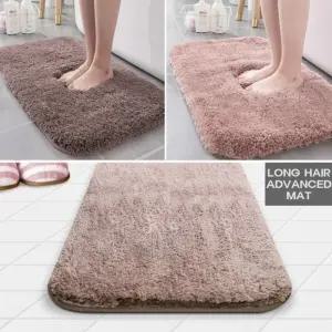 장모 미끄럼방지 발매트 대형 욕실 빨아쓰는 극세사 주방 러그