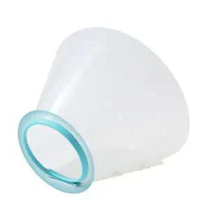 치료용 넥카라 보호도구 강아지캡 투명 단일 목걸이 D01 목둘레 11~17cm