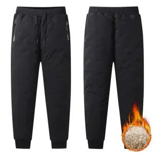 방한 남성 바지 팬츠 겨울 조거 트레이닝 트레이닝팬츠 바지 남자 방한 털 복 기모 작업 겨울 남성