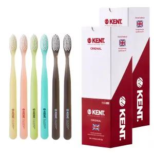 켄트 오리지널 휴대용 구강케어 초극세모 칫솔 1개입 12개