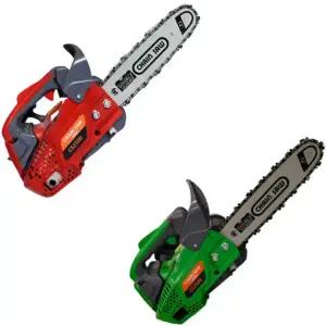나이테 2행정 엔진톱 12인치 전정톱 체인톱 체인날포함 그린/레드