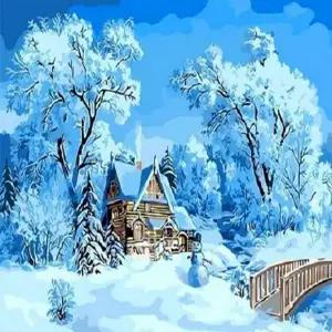 피가복합화 겨울 풍경 DIY 명화그리기 WFGWSA9