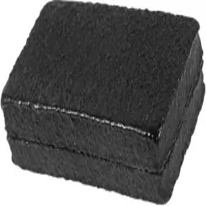 1피스 피클볼 패들 지우개 고무 클리너 직사각형 라켓 블랙