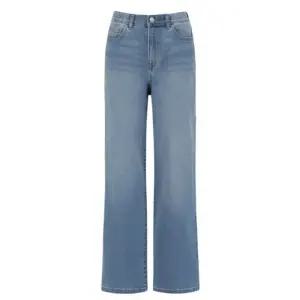 여성) 컴포트 세미 와이드핏 데님 팬츠 (PHG1DP2033)