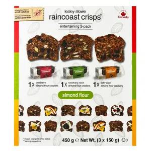 레인코스트 크리스프 150g x 3 코스트코 450g 백악관 고급 쿠키 크래커 캐나다 간식