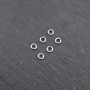 비즈팡 [SVT-1-14]순은부자재 실버925 실버O링 0.8x4mm(외경) 순은오링