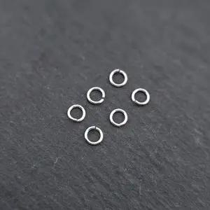 비즈팡 [SVT-1-15]순은부자재 실버925 실버O링 0.8x5mm(외경) 순은오링