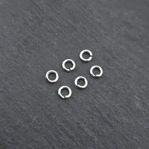 비즈팡 [SVT-1-18]순은부자재 실버925 실버O링 1x5mm(외경) 순은오링