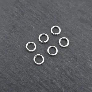비즈팡 [SVT-1-19]순은부자재 실버925 실버O링 1x6mm(외경) 순은오링