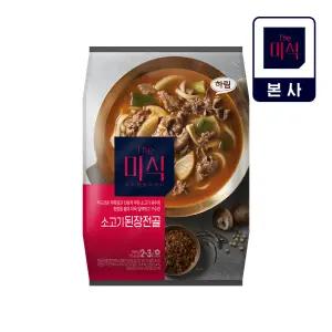 더미식 밀키트 소고기된장전골 590g 2~3인분