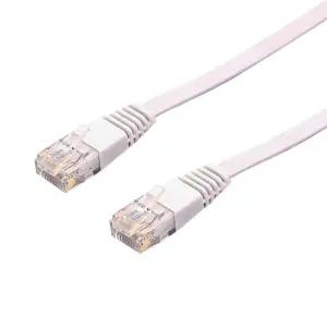 Coms 랜케이블(Cat 6 Direct 플랫형) 15M 다이렉트 랜선 LAN RJ45LAN 렌케이 렌선 LAN캐이 인터넷