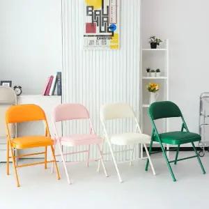 코모 인테리어 디자인 모던 접이식 철제 카페 식탁의자