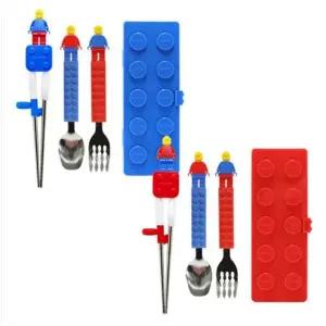 옥스포드 블럭 스텐3종세트 스푼 포크 젖가락