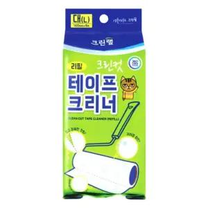 미세찌거기 까지 달라붙는 테이프크리너 대형 리필-at 테이프클리너 털제거