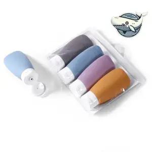 여행 캠핑 실리콘 소형 리필 용기 세트 다용도 WFH6CUJ