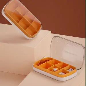 [콩심팥심]알약 보관함 휴대용 약통 수납 케이스 여행용 보관 소형