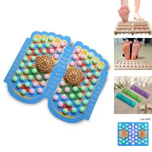 헬스원 발지압판 골드 FFMG-7230 둥근형 - 발지압매트