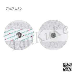 일회용 전극 패드  타입 둥근 모양 홀터 모니터 100 개