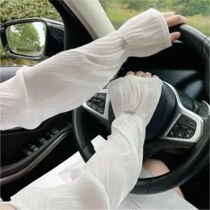 도엠 여성용 큐빅장식 쿨링 자외선차단 팔토시