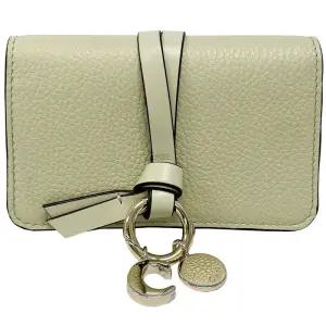 [명품] 25FW 알파벳 코인 카드지갑 라이트유칼립투스 CHC21WP015F57 38A