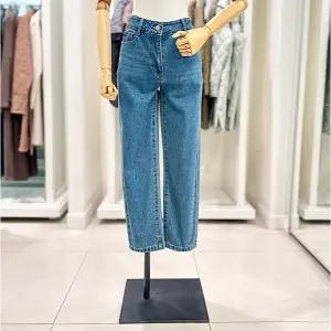 [대구백화점] [올앤선드리]기모 배기핏 데님 팬츠(A4W9P353)