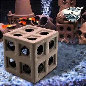 [골드스마일]어항 장식 고급형 수조용 은신처 물고기 새우