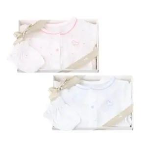 [갤러리아] (출산/백일)도트반소바디수트/손싸개(07T317911/07T085803)