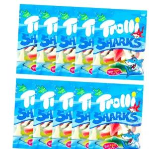 트롤리 상어모양 젤리 100g 10개