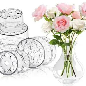 diy 화병 꽃다발 홀더 침봉 중형 꽃꽂이 소형 재료 고정 홀더 투명