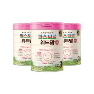 파스퇴르 위드맘 제왕 분유 3단계 750g 3개