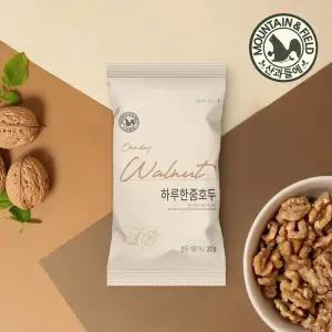 [산과들에] 25년산 햇견과 하루한줌 호두 20g x30봉