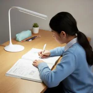 LINE LED 학생용 데스크 스탠드 시력보호 조명 광폭 와이드 밝은 책상등 수험생 공부방 학습용