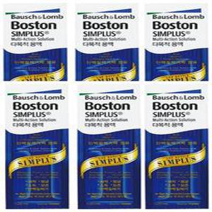 보스톤 심플러스 다목적용액 6개