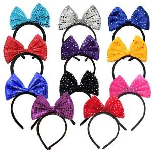 [파티공구]큐티와뉴큐티리본머리띠모음 큐티 리본 뉴큐티 머리띠 반짝이 스팡클 빅 파티 용품