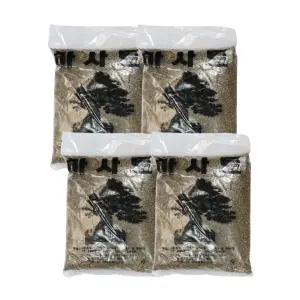 분갈이흙/다육이흙/일반 마사토 가는입자 2kg 4봉