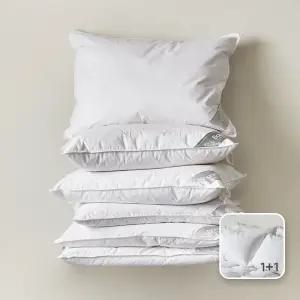 [1+1]호텔베개 구스 다운 50x70 3종 외 베개커버 모음전