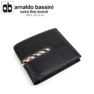 아놀드 바시니(정품100%) 천연소가죽 반지갑 ABAB-S605BK
